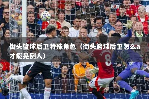 街头篮球后卫特殊角色(街头篮球后卫怎么a才能晃倒人)